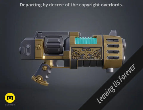 Plasma pistol - Gathalamor Crusade