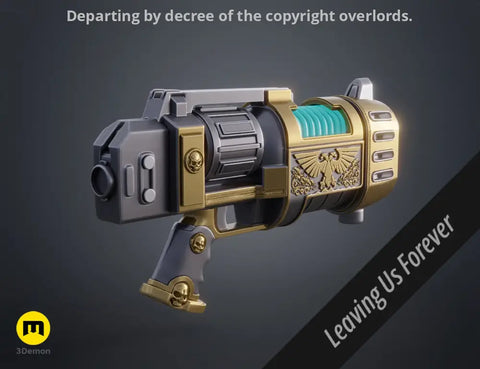 Plasma pistol - Gathalamor Crusade