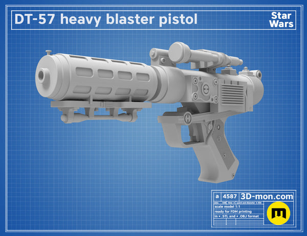 DT-57 Heavy Blaster Pistol