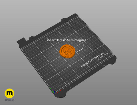 Space marine Purity Seal badge magnet