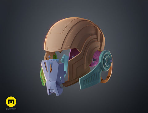 N7 Helmet - Mass Effect STL | 3D Printable Helmet N7 Helmet - Mass Effect STL | 3D Printable Helmet