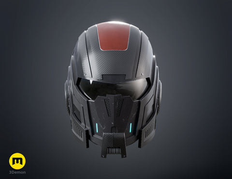 N7 Helmet - Mass Effect STL | 3D Printable Helmet N7 Helmet - Mass Effect STL | 3D Printable Helmet