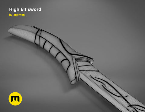 The High Elf - sword