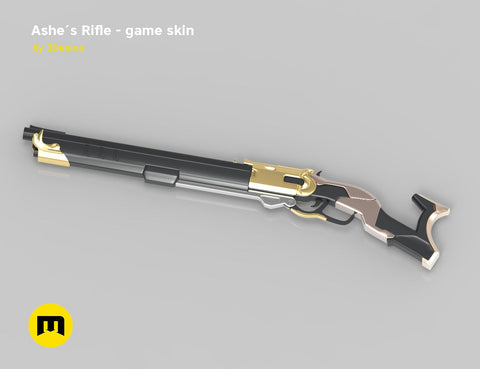 Ashe Rifle Overwatch - In-game version