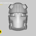 battle royale game tech soldier helmet STL, front wireframe mesh with ear and visor details, 3D print cosplay prop