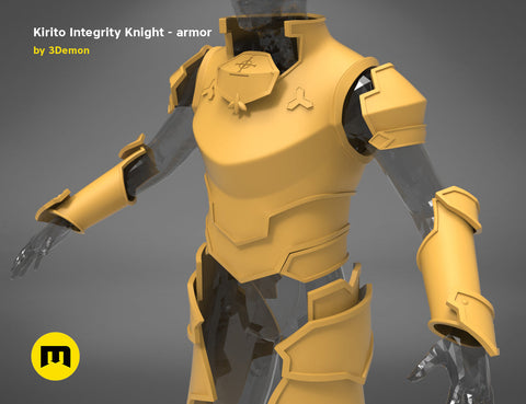 Kirito’s Integrity Knight armor - Sword Art Online