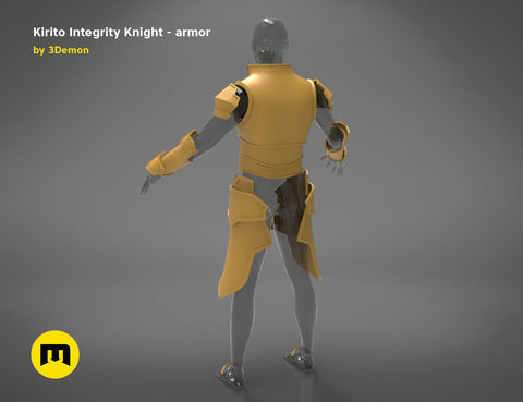 Kirito’s Integrity Knight armor - Sword Art Online