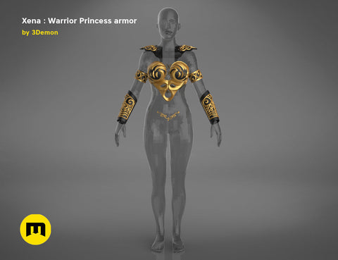 Xena: Warrior Princess armor and weapons