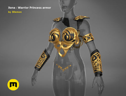 Xena: Warrior Princess armor and weapons