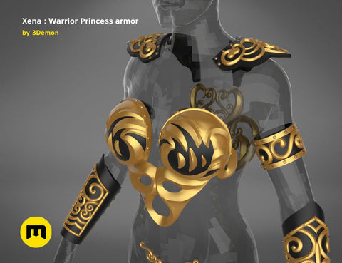 Xena: Warrior Princess armor and weapons