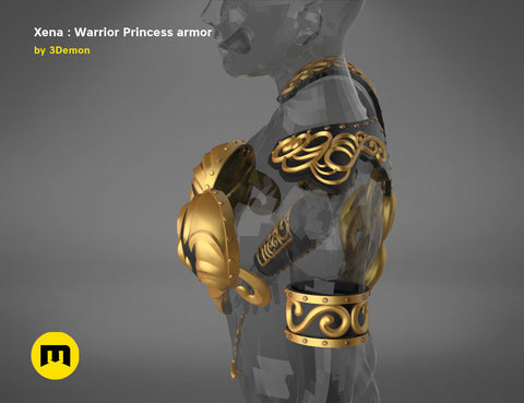 Xena: Warrior Princess armor and weapons