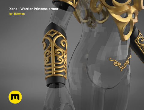 Xena: Warrior Princess armor and weapons