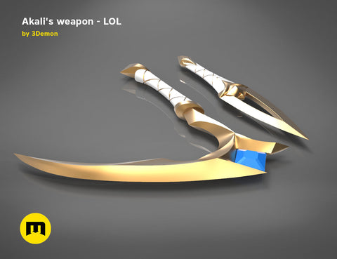 KDA Akali’s Weapons - League of Legends