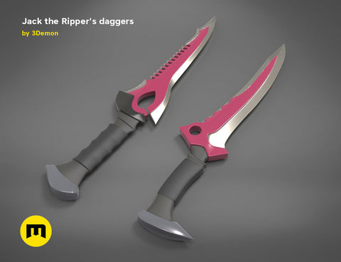 Jack The Ripper daggers — Fate/Apocrypha.