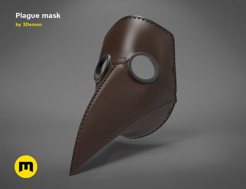 Plague mask set