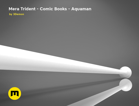 Mera's Trident from the Aquaman comic books