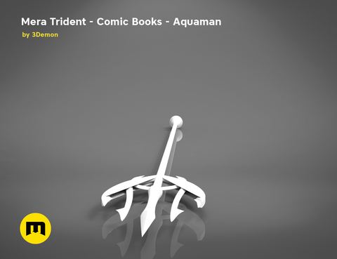 Mera's Trident from the Aquaman comic books