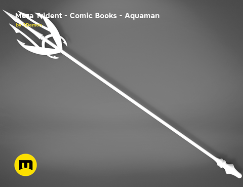 Mera's Trident from the Aquaman comic books