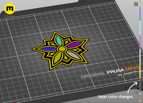 Rumi Flower Shoulder Patch - KPop Demon Hunters