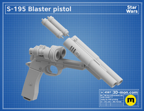 S-195 Qi'ra Blaster