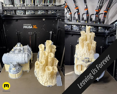 Servo Skull LED Candlelit Lantern