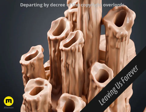 Servo Skull LED Candlelit Lantern