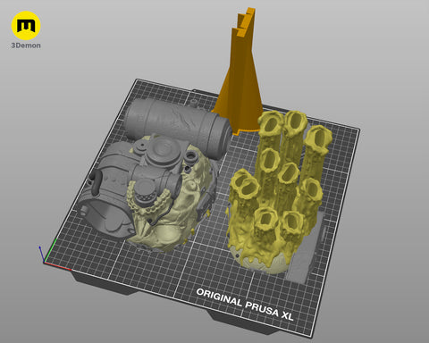 Servo Skull LED Candlelit Lantern