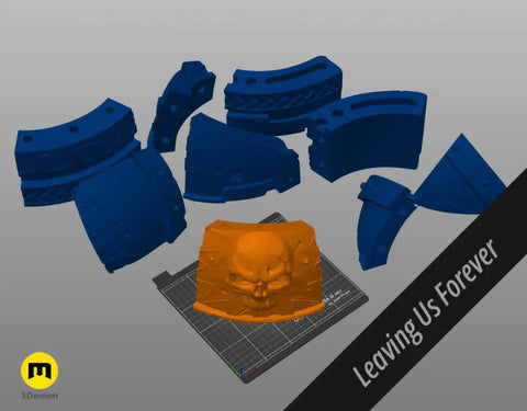 Shoulder Pauldrons - Space Marine