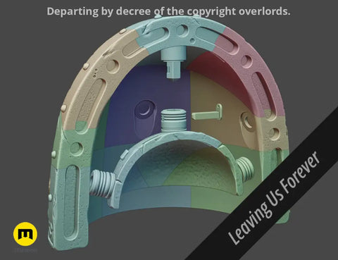 Shoulder Pauldrons - Space Marine