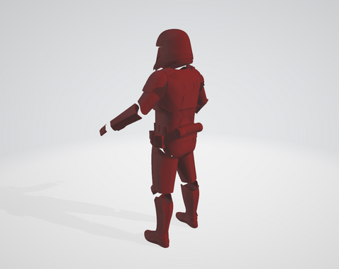 Sith Trooper Armor and Weapons