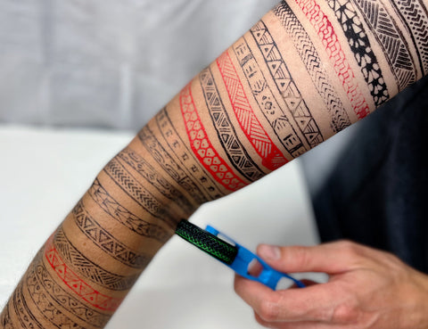Stamp Wheels for Bodypaint — Maori Tattoos