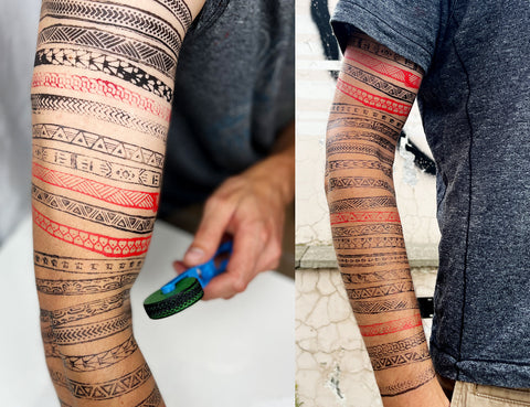 Stamp Wheels for Bodypaint — Maori Tattoos