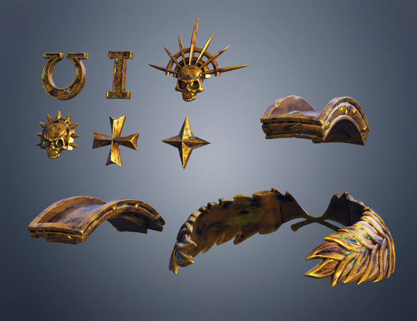Space Marine Helmet Accessories