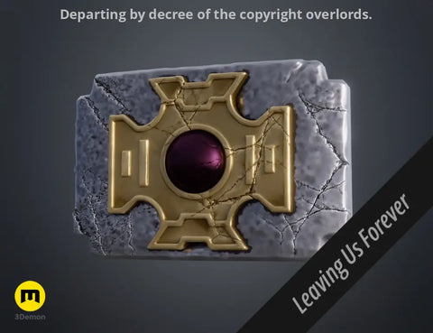 Space Marine Belt Buckles