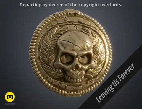 Space Marine Belt Buckles