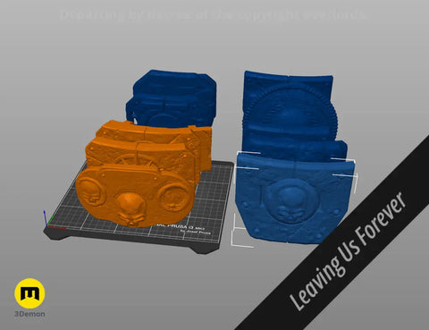 Space Marine Belt Buckles