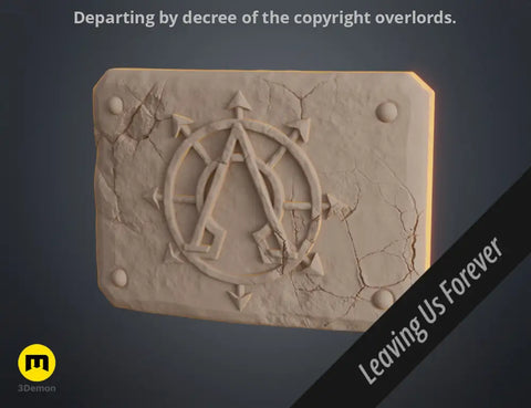 Space Marine Belt Buckles