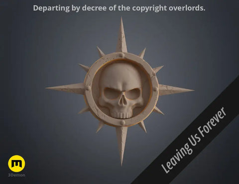 Space Marine Emblem Badge