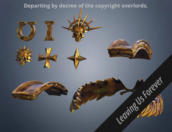 Space Marine Helmet Accessories