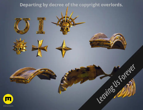 Space Marine Helmet Accessories