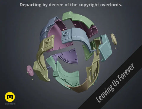 Space Marine Helmet - Bulwark Master Crafted