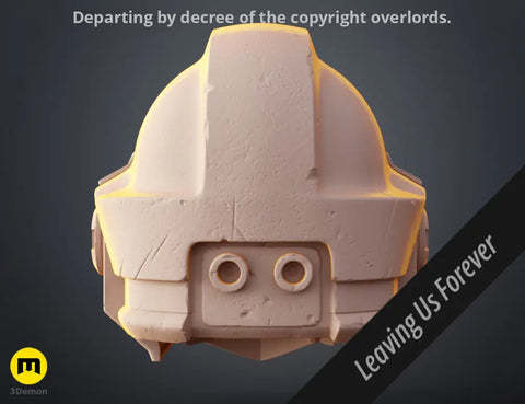Space Marine Helmet - Bulwark Master Crafted