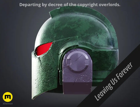 Space Marine Helmet - Bulwark Master Crafted