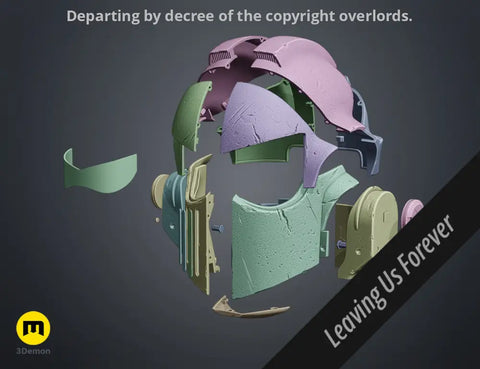 Space Marine Helmet - Bulwark Master Crafted