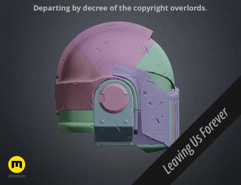 Space Marine Helmet - Bulwark Master Crafted