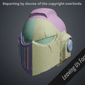 Space Marine Helmet - Bulwark Master Crafted