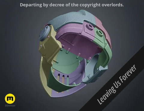 Space Marine Helmet - Bulwark Master Crafted