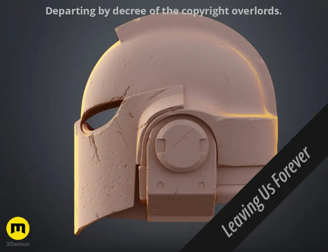 Space Marine Helmet - Bulwark Master Crafted