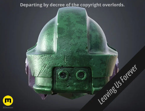Space Marine Helmet - Bulwark Master Crafted