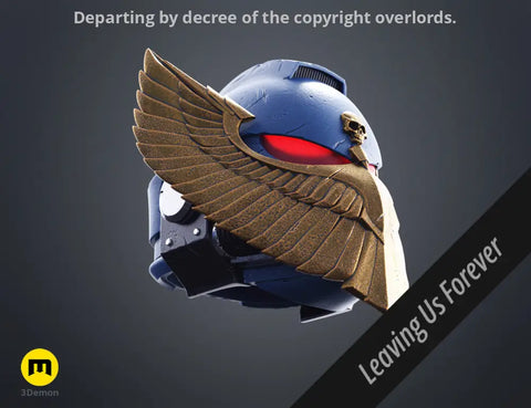 Space Marine Helmet - Bulwark Relic Secundus